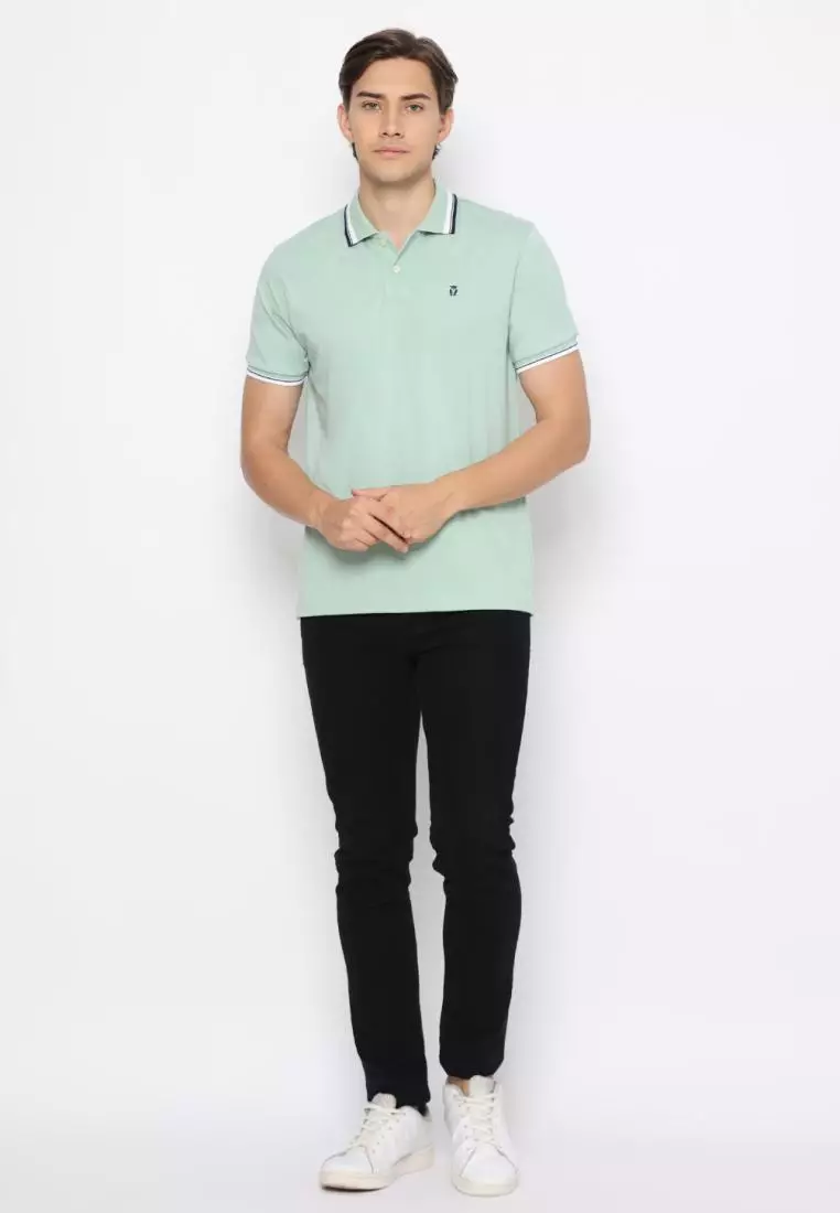 MATSUDA Kaos Polo Shirt Pria Kerah Aioi