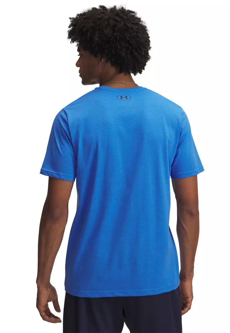 Triple Stack Left Chest Logo Short Sleeves T-Shirt