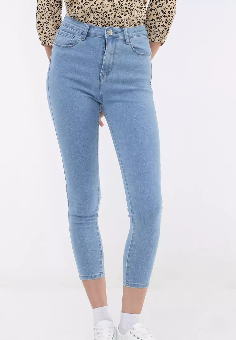 Denim High Waist Ladies Jeans