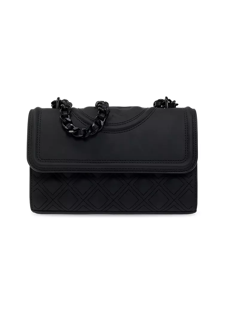 Tory burch fleming new arrivals bag black