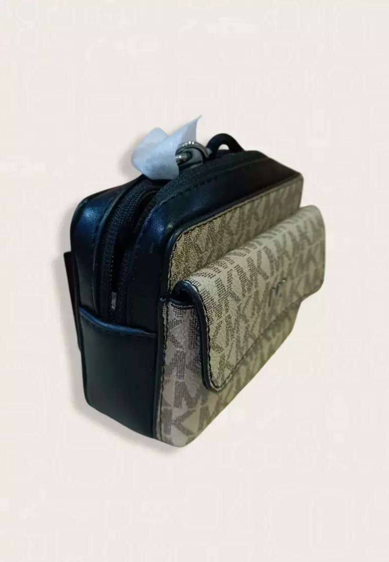 Michael Kors Gifting Micro Camera Bag Hemp Brown