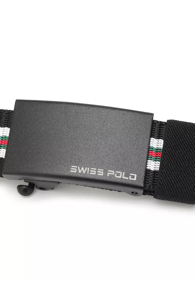 40mm Auto Canvas Belt - Black