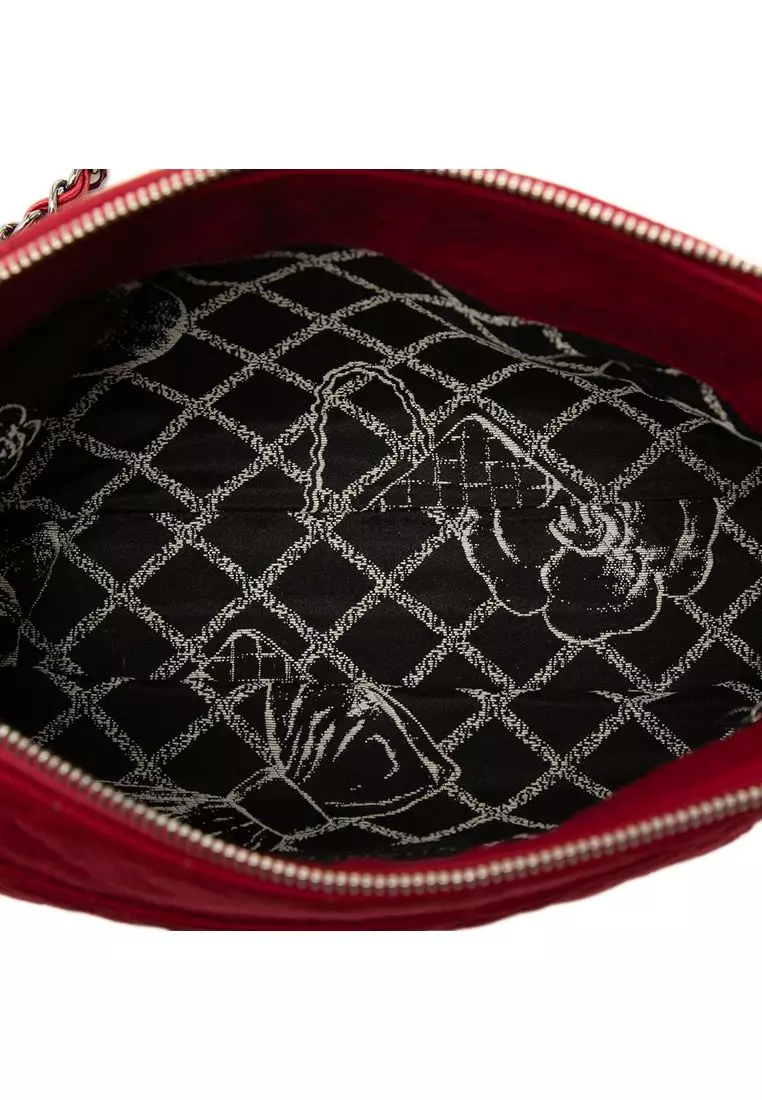 Pre-Loved Chanel Quilted Jersey Hawaii Crossbody