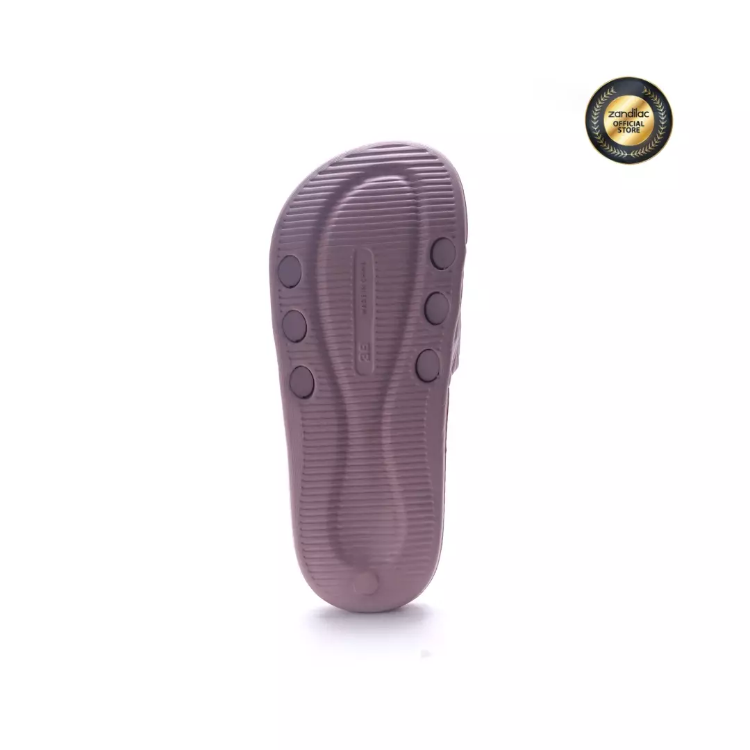 ZANDILAC - SANDAL WANITA DEWASA CH220585WD - UNGU FAWN full karet