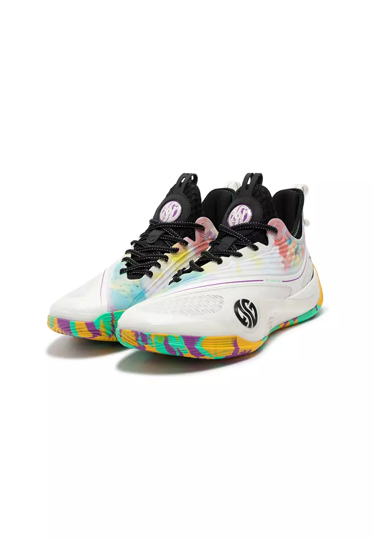 Zen VI Men’s Performance Basketball Shoes in Egret/Black (Jimi)