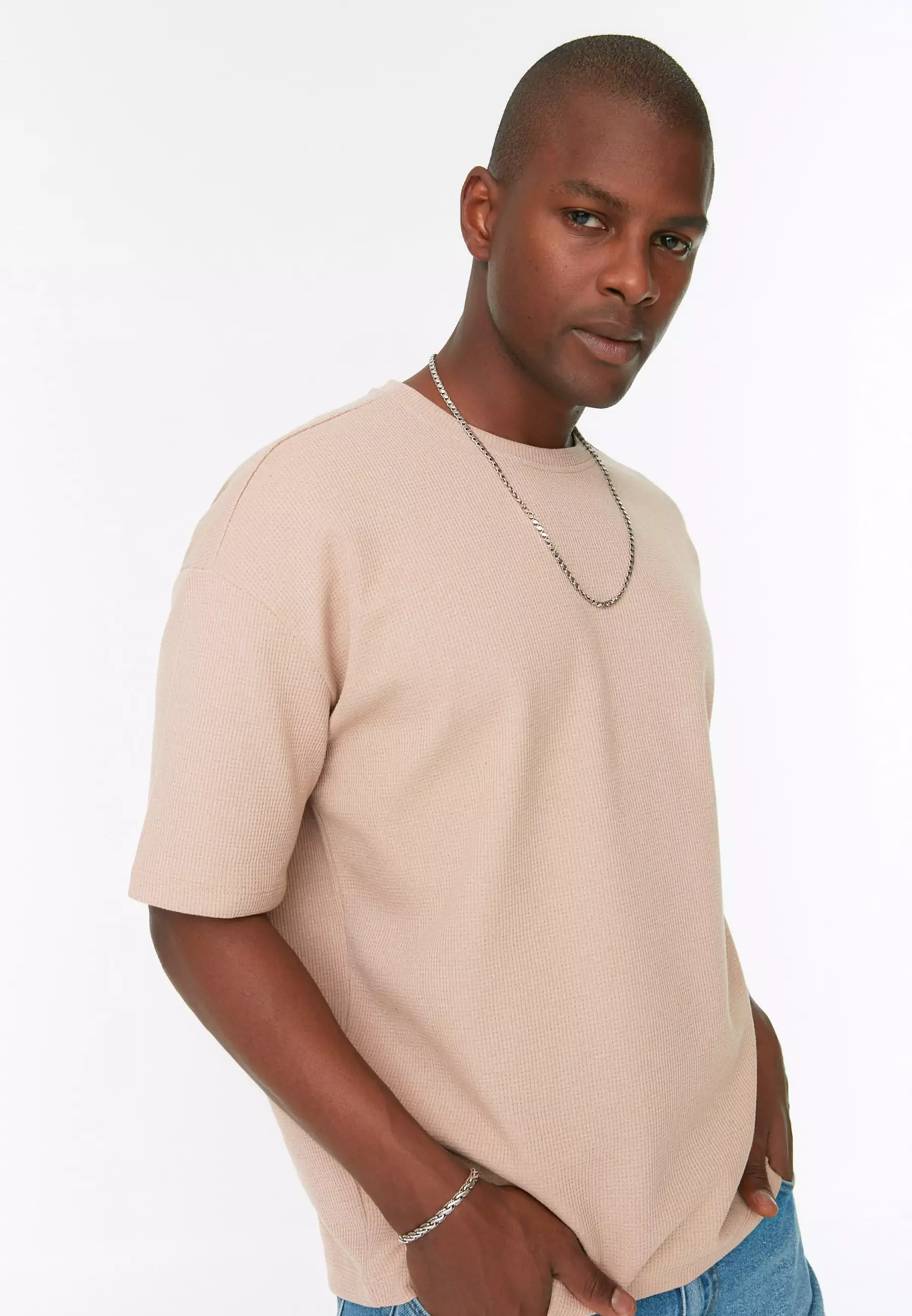 Relaxed Textured T-Shirt