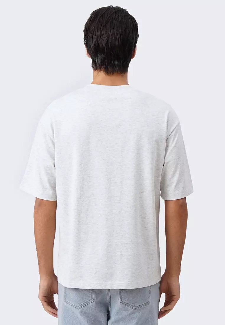 Men's Medium Weight Cotton T-Shirt with Pocket