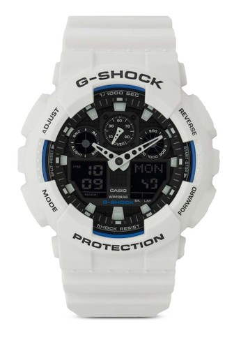 G Shock NWT GA-100B-7A 數碼男性手錶,esprit台灣官網 錶類, 飾品配件