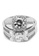 Elfi silver Elfi 925 Genuine Silver Couple Ring C100 A36A3ACBBA1359GS_2