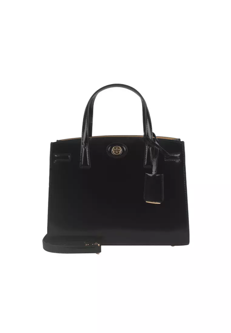 Buy TORY BURCH Robinson SPAZZOLATO Women's Shoulder Bag in Black