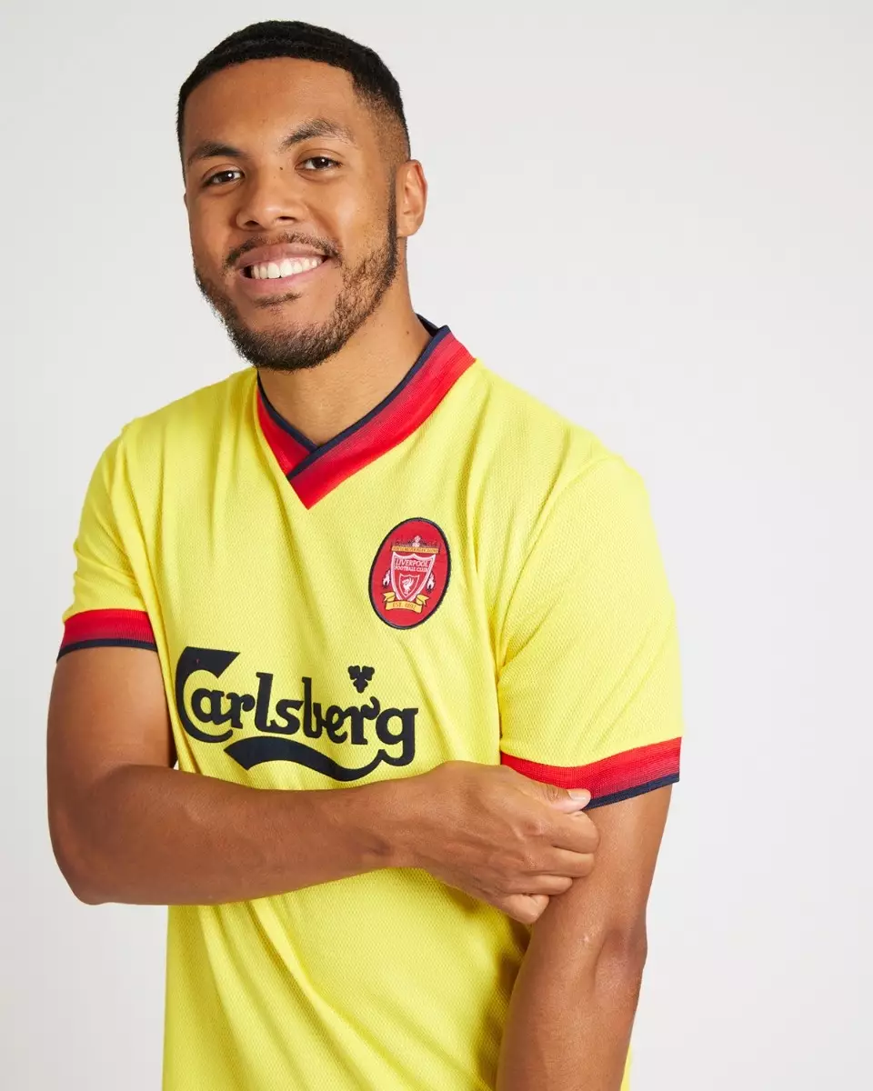 Liverpool FC 1997 - 1998 Away Shirt Men - Official LFC Jersey Original Pria