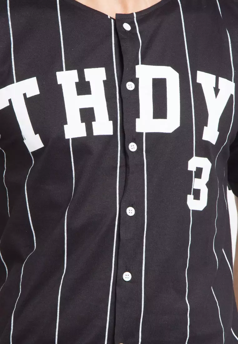 MTD39E bball thdy 3 blk T-shirt Hitam