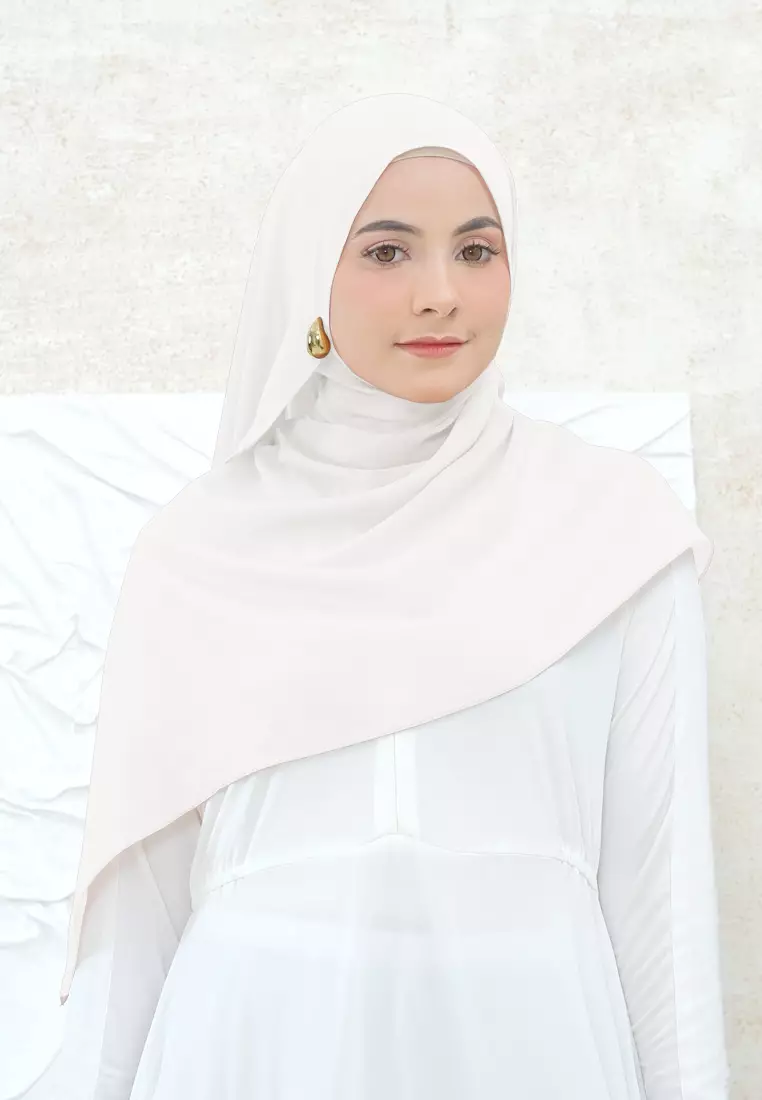Cotton Bee - Ramya Shawl | Pashmina Viscose - Broken White