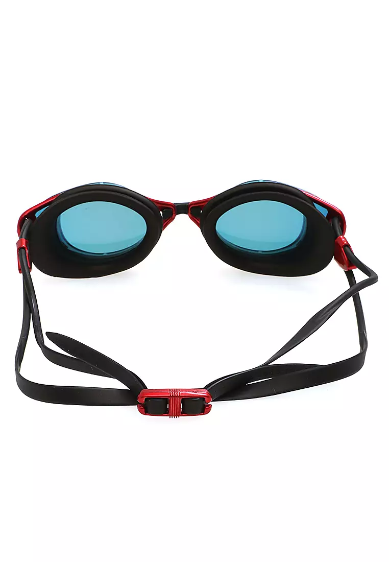 Qanic Kacamata Renang Anti Fog UV Protection Perfect Design Material Polycarbonate ORIGINAL - Red