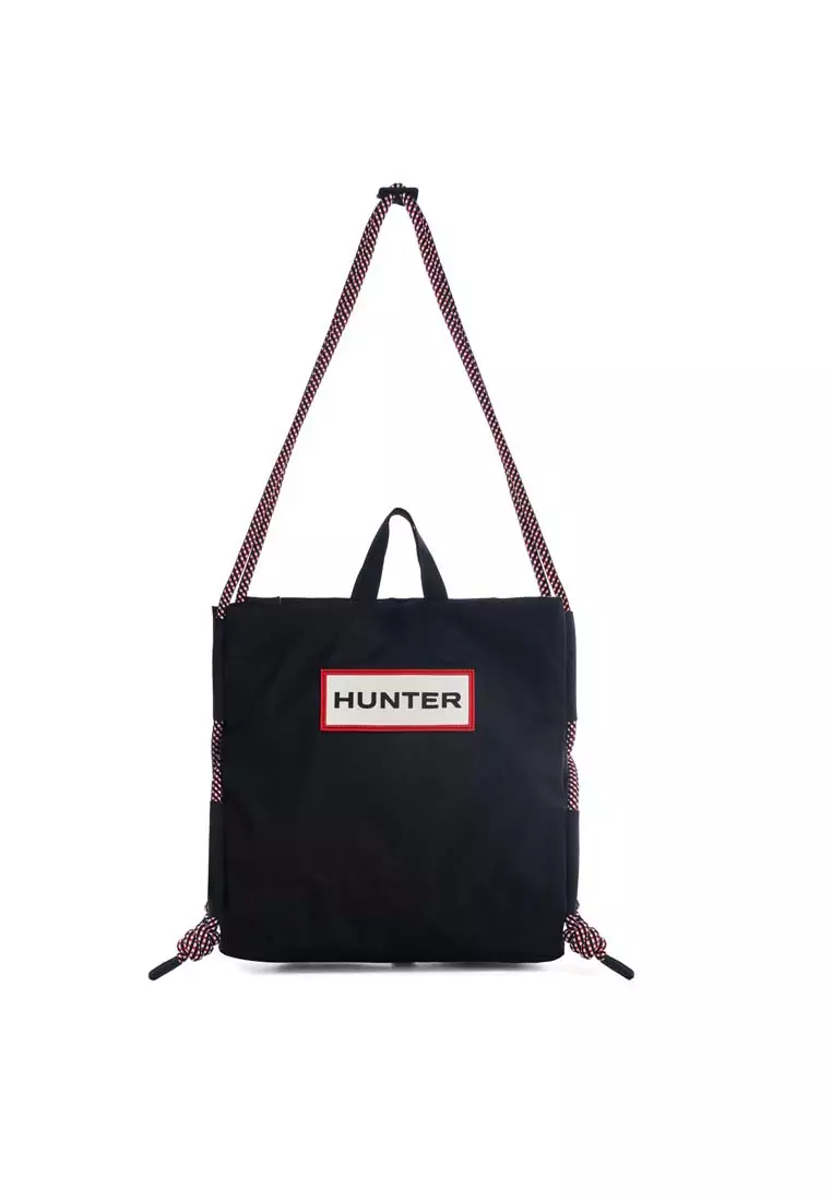 HUNT☆Travel Ripstop Tote - Black/Red Box Logo Buy Hunter Boots TRAVEL RIPSTOP TOTE 2025 Online | ZALORA
