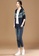 A-IN GIRLS navy Striped Colorblock Hooded Knitted Jacket 93B24AAB431B75GS_5