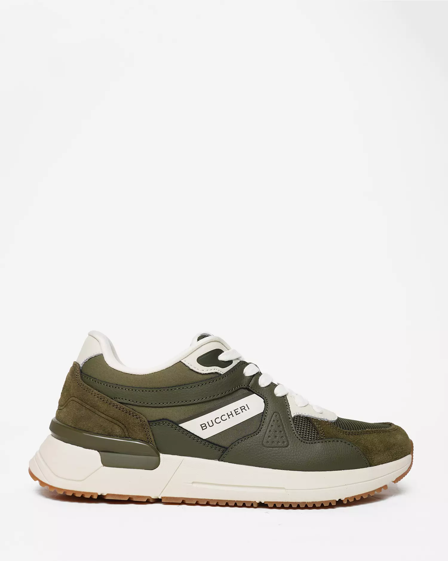 Buccheri Lacy Sneakers Men Khaki