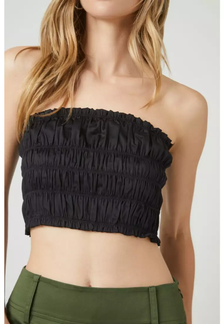 Tory burch best sale smocked tube top