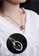 Trendyshop black and gold Couples Pendant Necklace Set 57B0FACC22B3C5GS_4