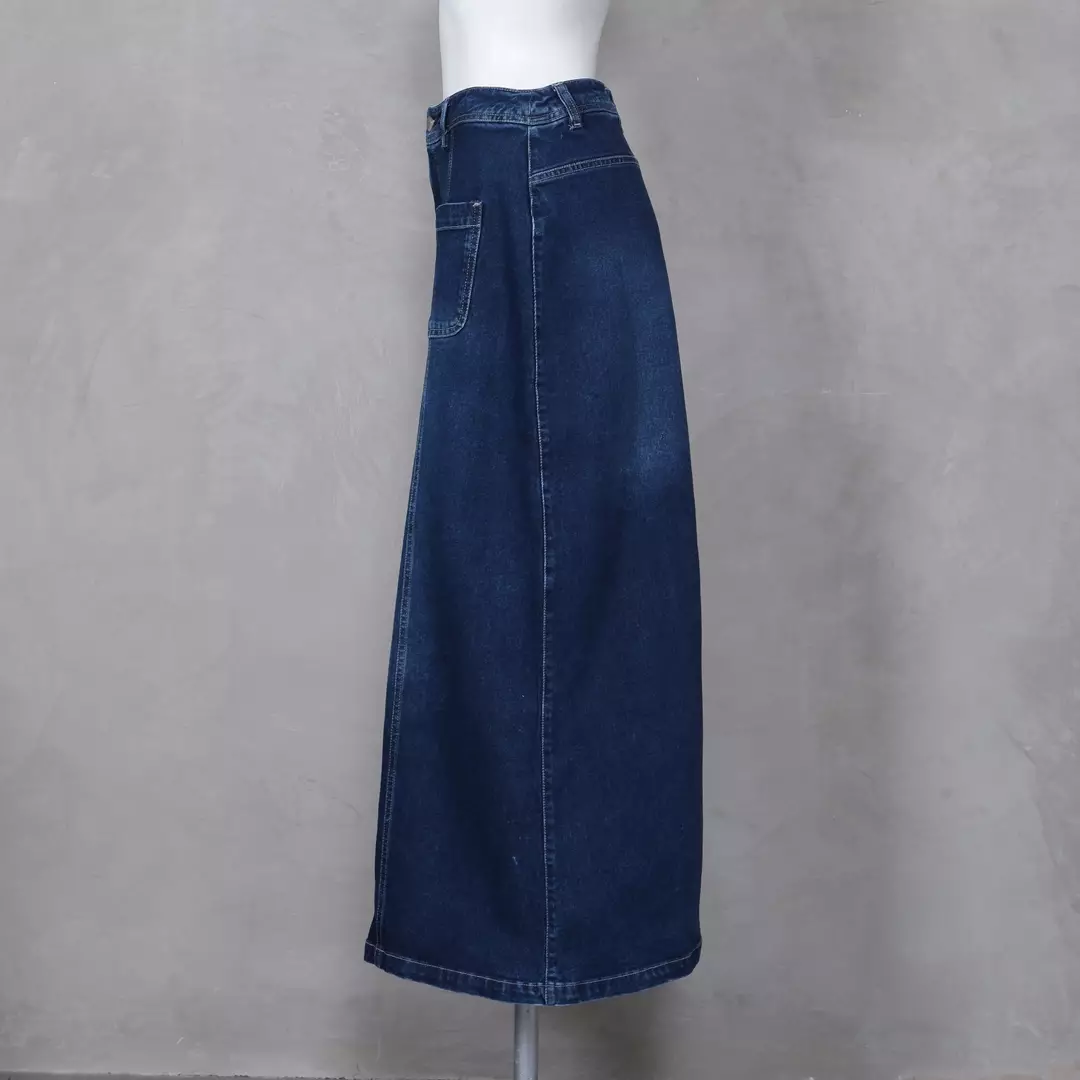 Triset Casual Skirt Jeans Wanita - TN301281033