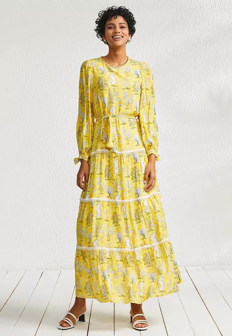 Zalora yellow dress sale