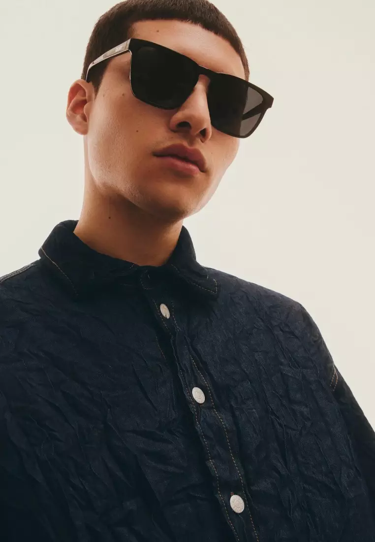 Unplugged Sunglasses - Black/Black Polarized