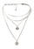 Pieces silver Lebruk Combi Necklace BB8B9ACA054884GS_2