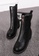 Twenty Eight Shoes black Zipper Military Mid-Boots VB4808 2D05ESH95581C0GS_3