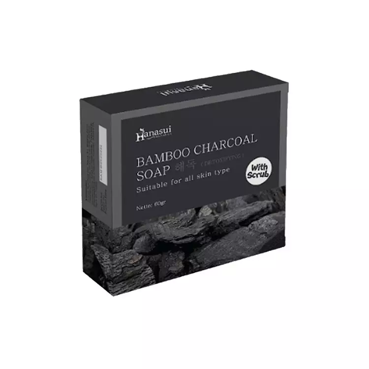 Hanasui Body Bar Soap Charcoal (417926)