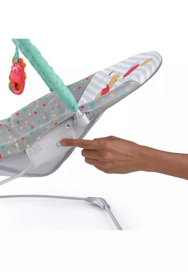 Winnie the Pooh Happy Hoopla Vibrating Bouncer