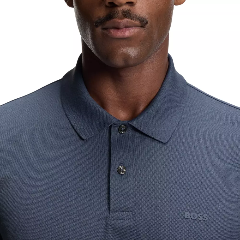 Parlay 147 Regular Fit Polo Shirt Open Blue