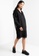 ck Calvin Klein black Core Spacer Organza Dress 4E20EAA971DB25GS_4