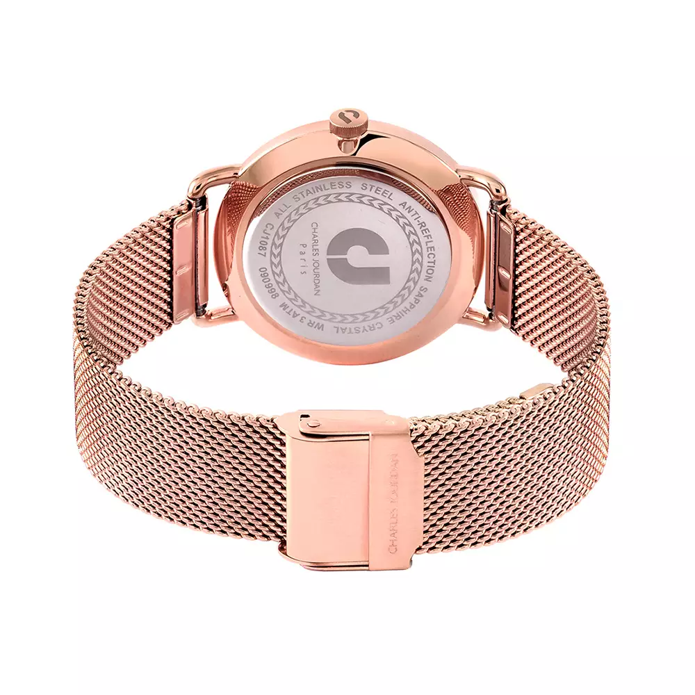 Jam Tangan Charles Jourdan  Jam Tangan Unisex CJ1087-3512 Original