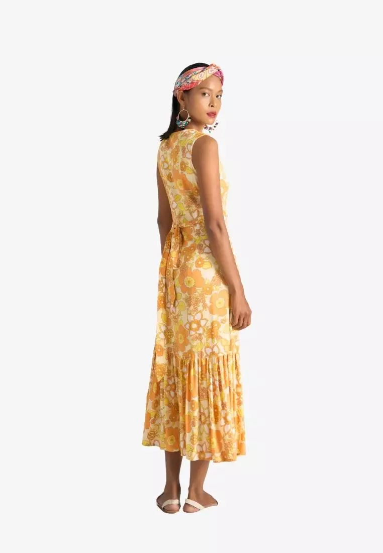 New Linen New Horizon Midi Linen Dress