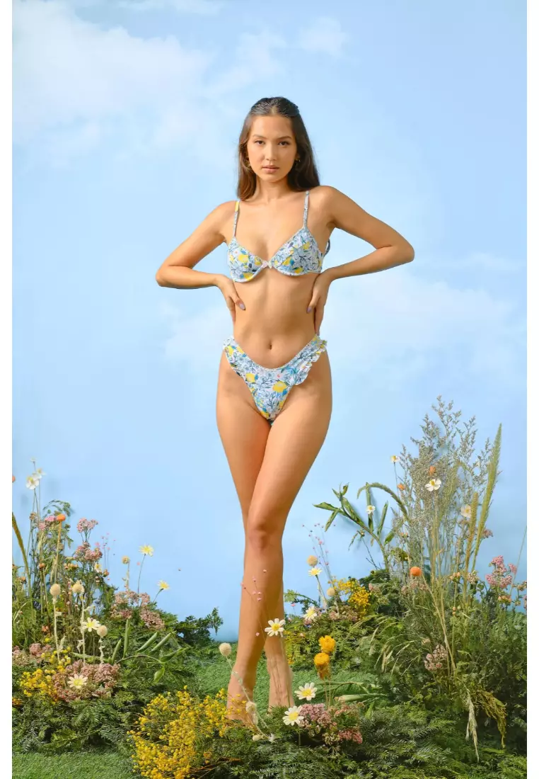 Candice Underwire Bikini Top / Limoncello