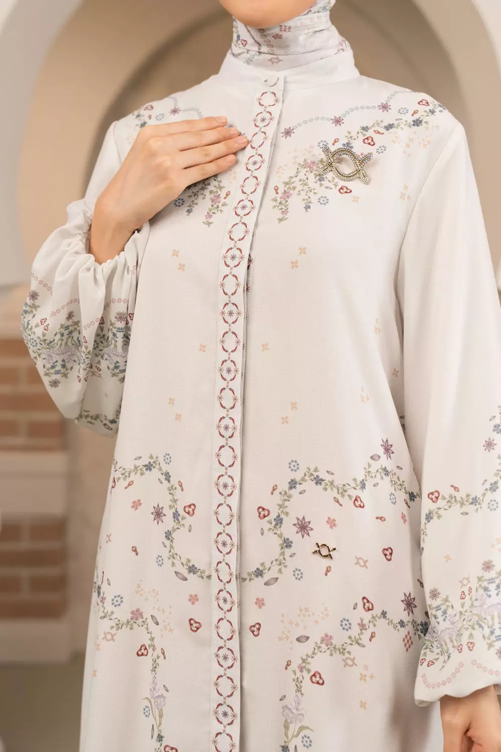 Klamby - Ranum Dress Cloud Dancer