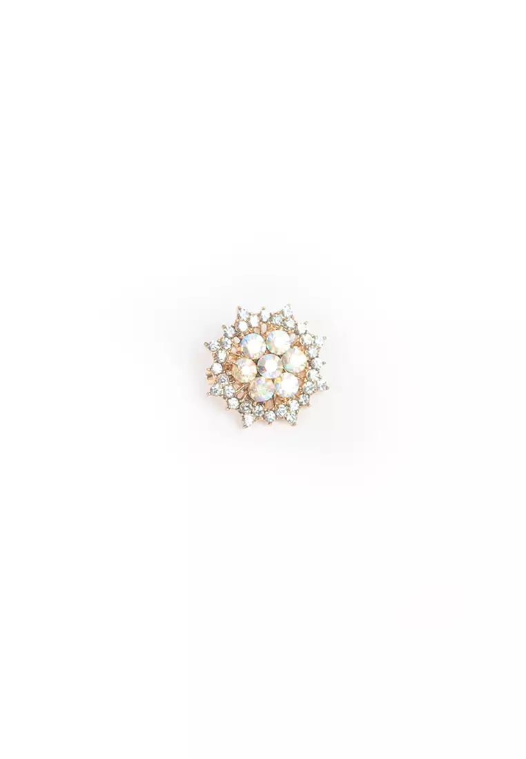 Houseofcuff lapel pin brooch bros untuk jas TUSUK GOLD A46