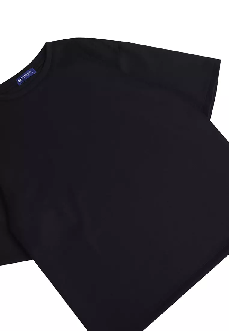 MTK54 Kaos Oversize Distro Pria Osaka Katakana Back Vertikal Hitam