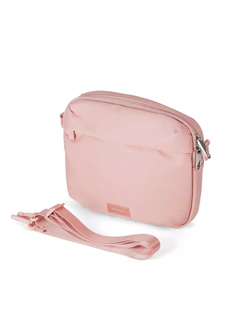 Crossing Anti-Theft RFID Crossbody Bag 4L - Dusty Pink