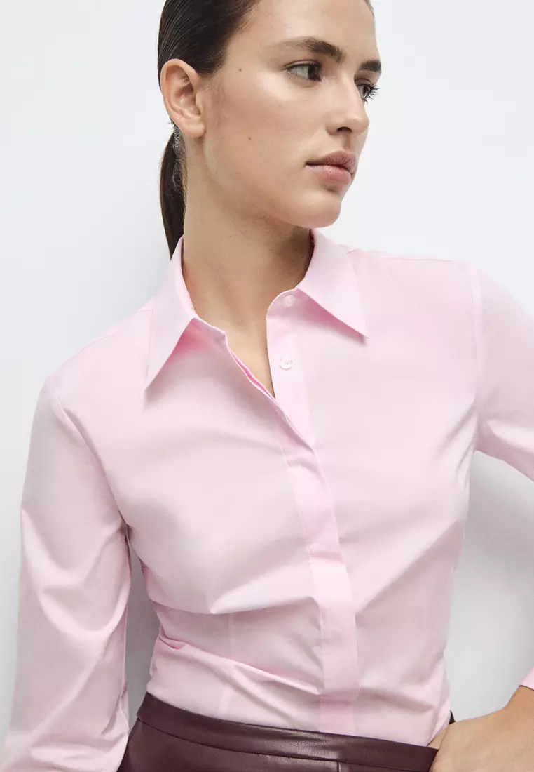 Slim-Fit Poplin Shirt