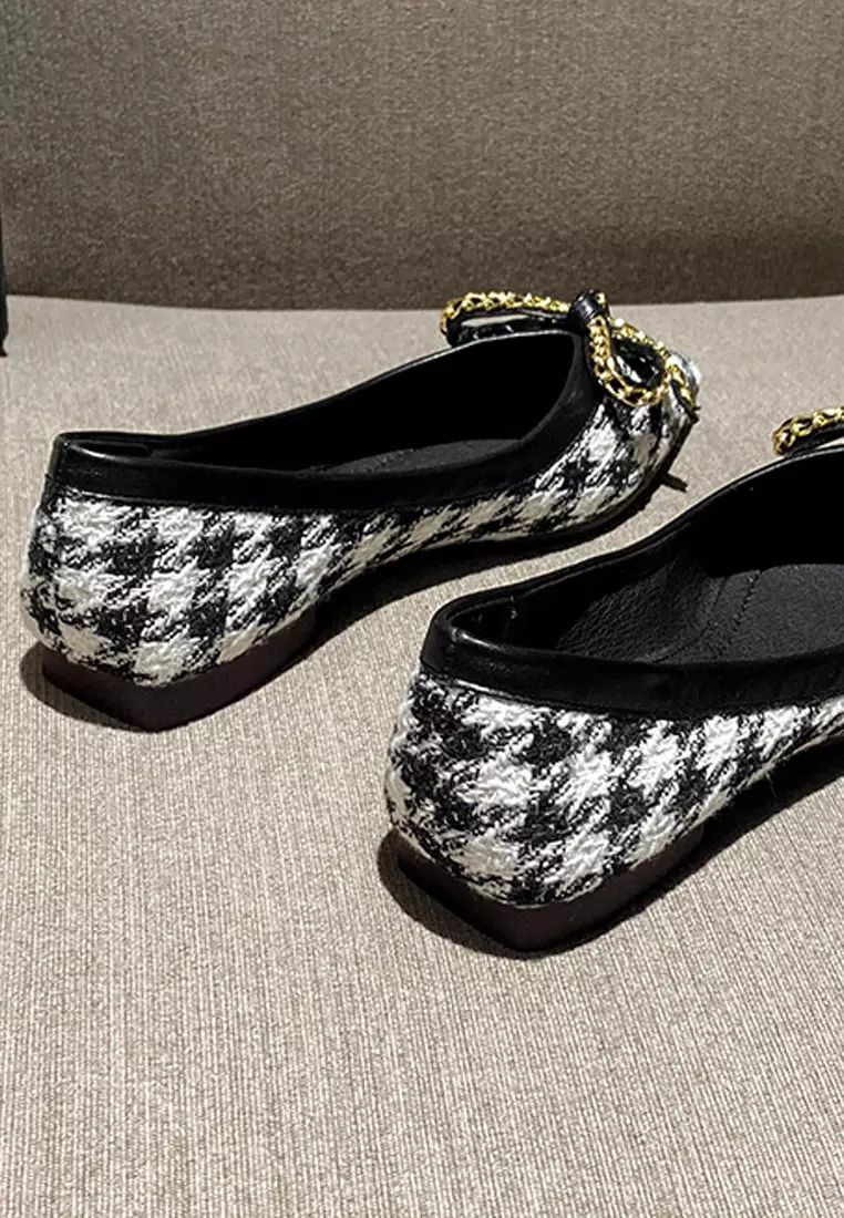 Bow Knot Pointed Flat Shoes WW373-20