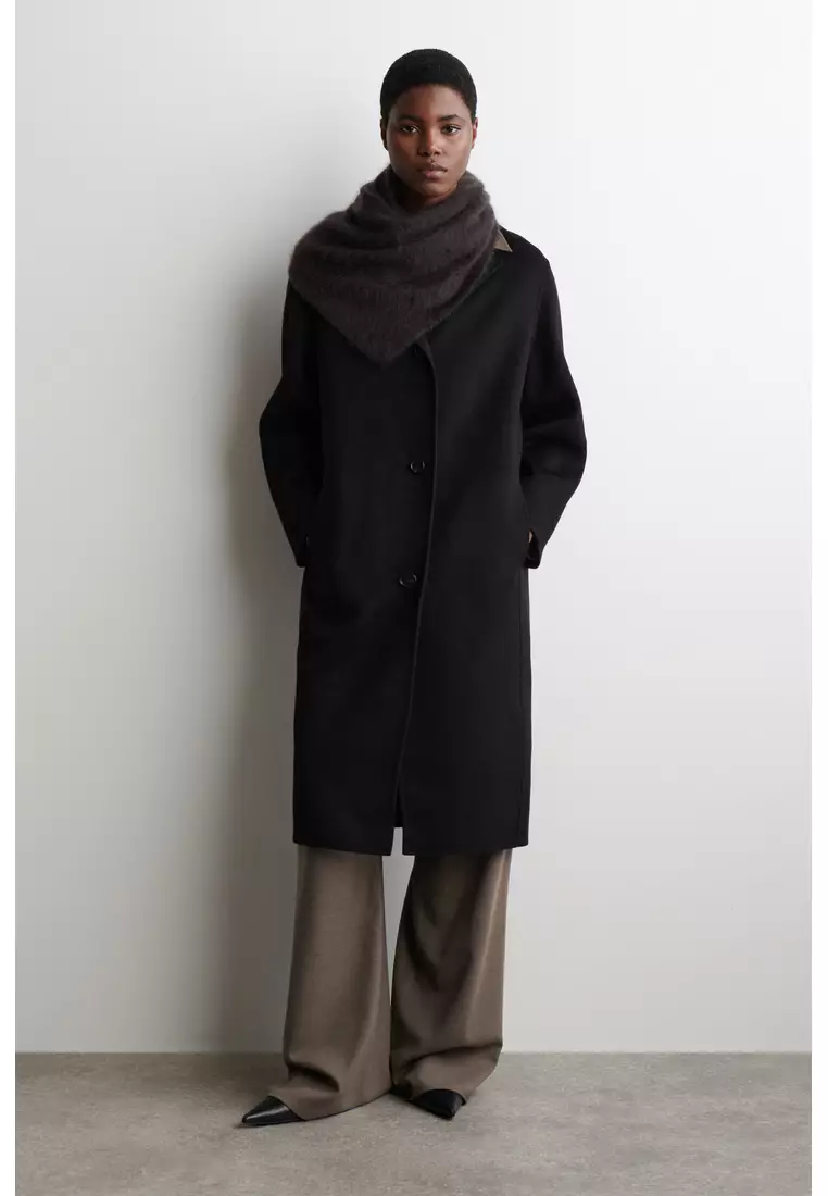 COS DOUBLE-FACED WOOL LONG COAT 2025 Buy COS Online ZALORA