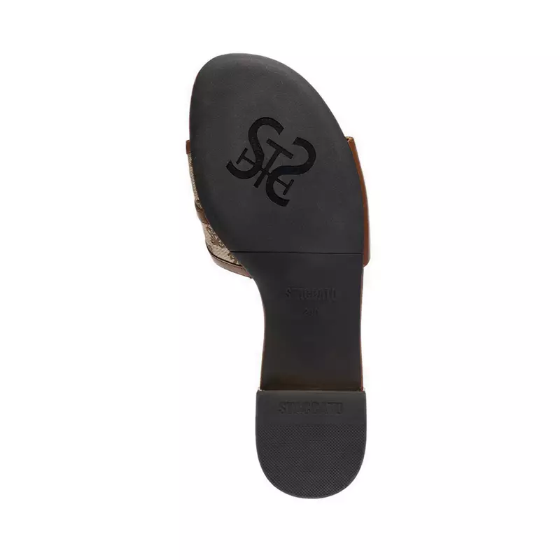 Staccato EDU25-CEF Women's Flat Sandals - Coffee