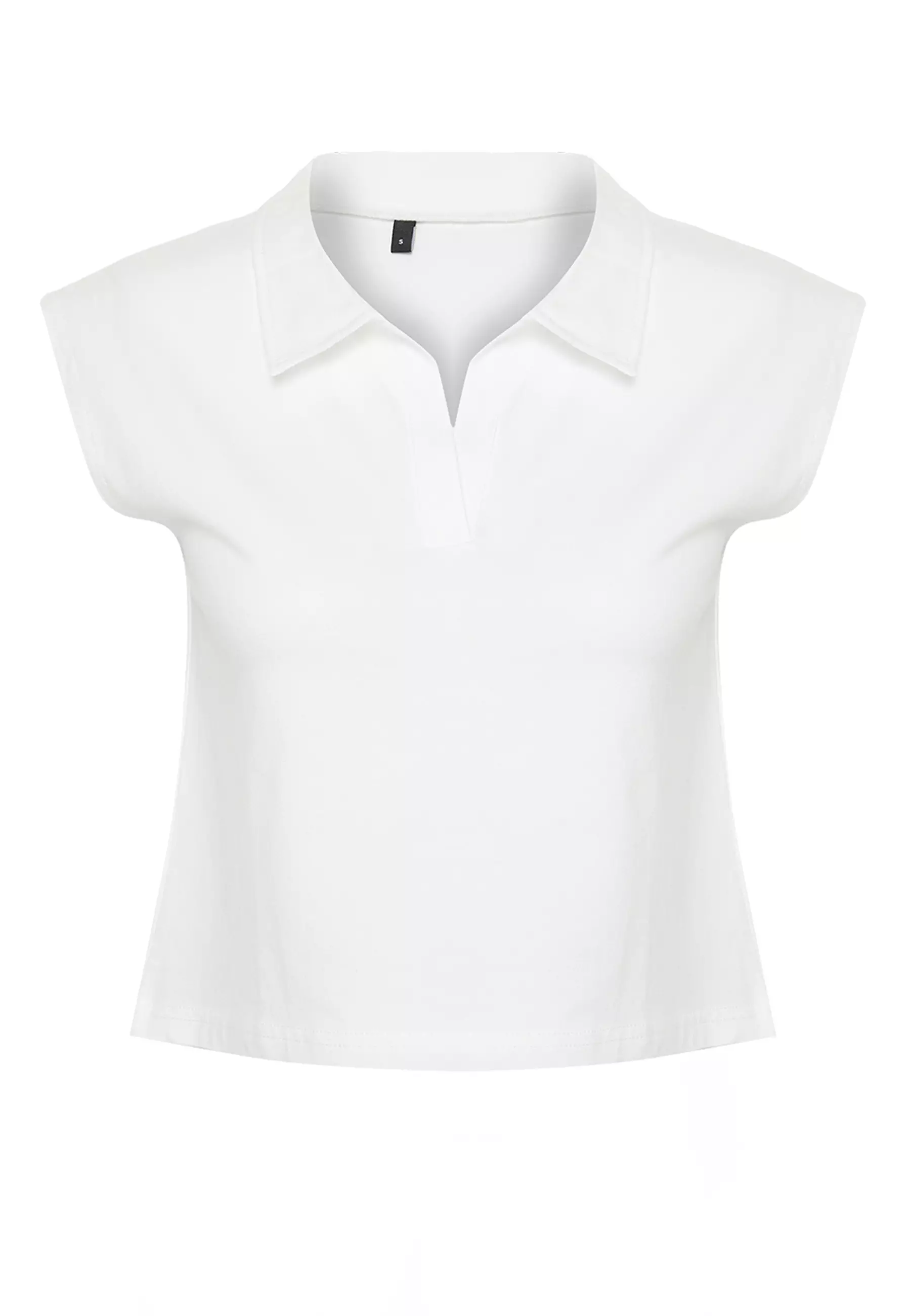 Buy Trendyol Cap Sleeve Polo Shirt 2025 Online | ZALORA