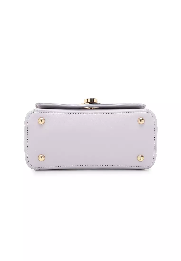 Women's Top Handle Bag / Sling Bag / Crossbody Bag (Tas Selempang / Tas Tangan) - Ungu