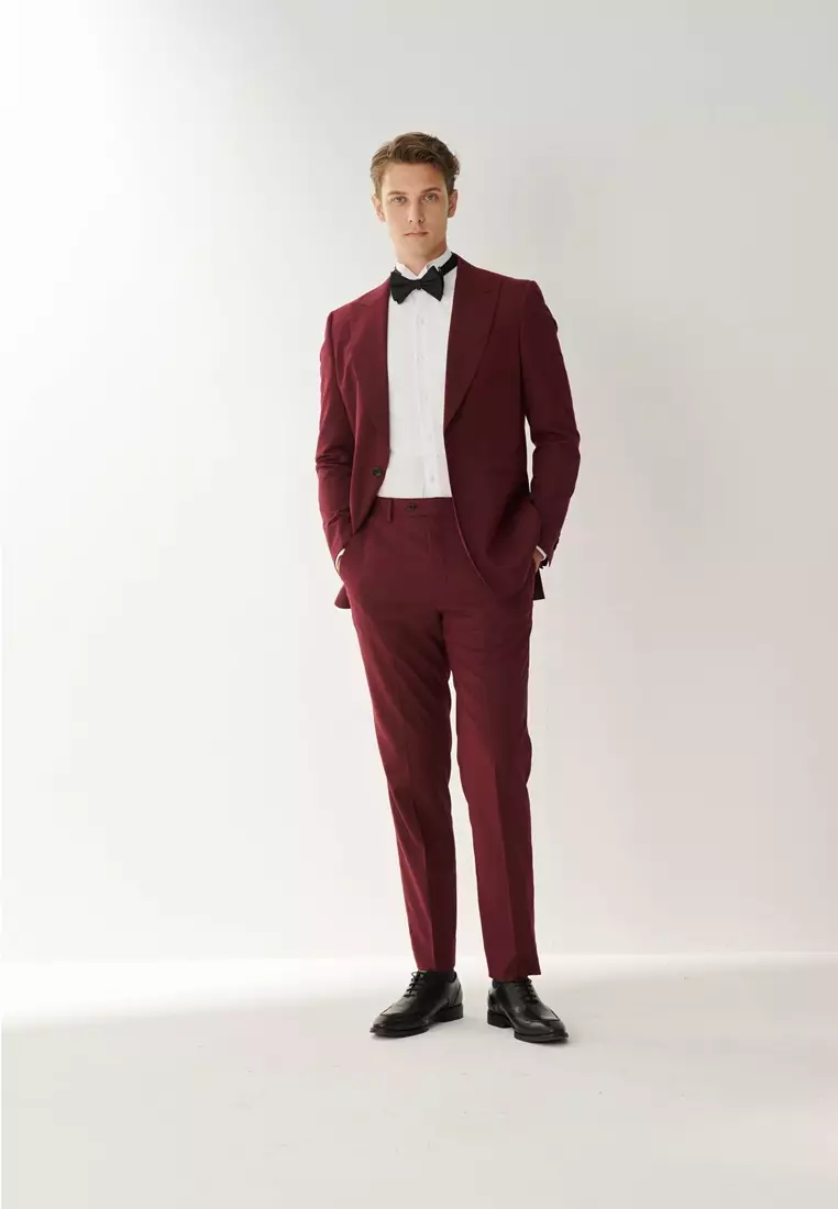 #米蘭系列 白色拼接禮服款修身版襯衫