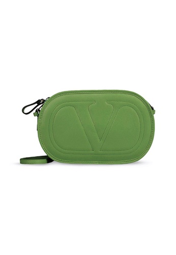 VALENTINO Valentino Crossbody Bag in Green 2021 | Buy VALENTINO | ZALORA Hong Kong
