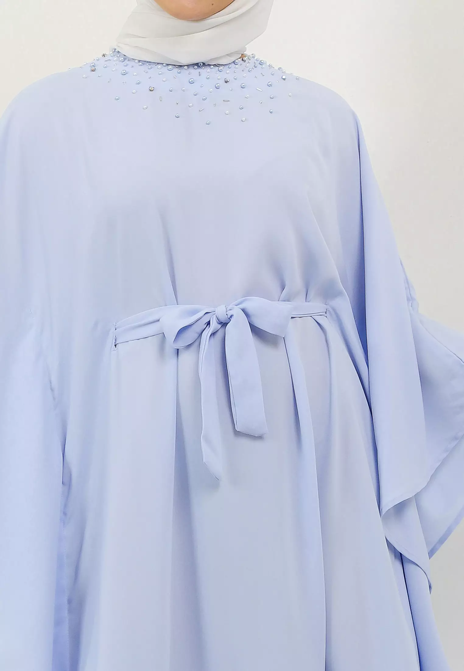 MFMW Syahira Kaftan Blue With Payet
