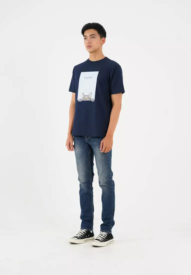 T-Shrit Short Sleeve Ultra Comfort Cat Picture C390723