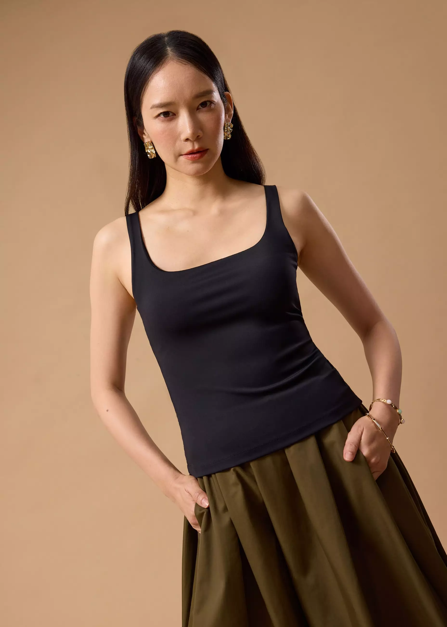 Atasan Wanita - BraFree by LB Sehar Multi-way Jersey Fitted Tee